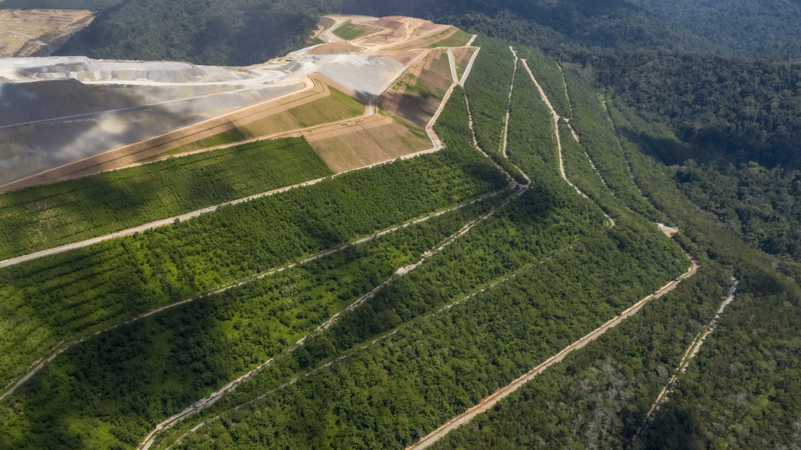 Macmahon Reclamation Activity on Mining Sites